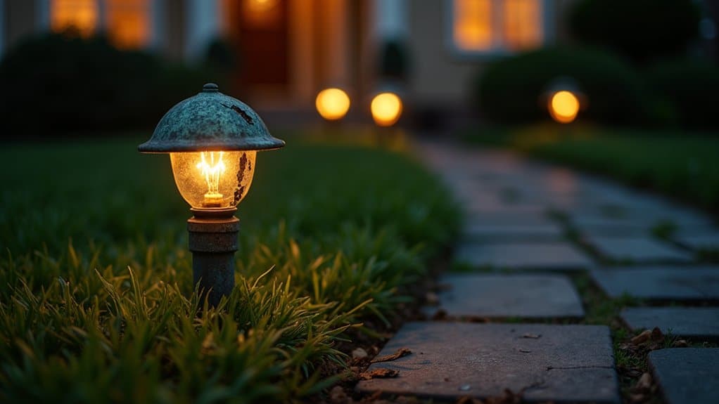 landscape lighting needs repairs