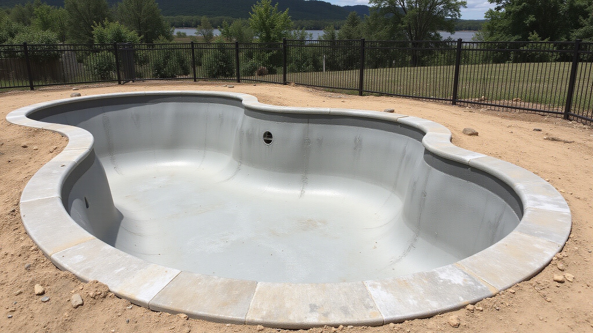 gunite versus concrete pool