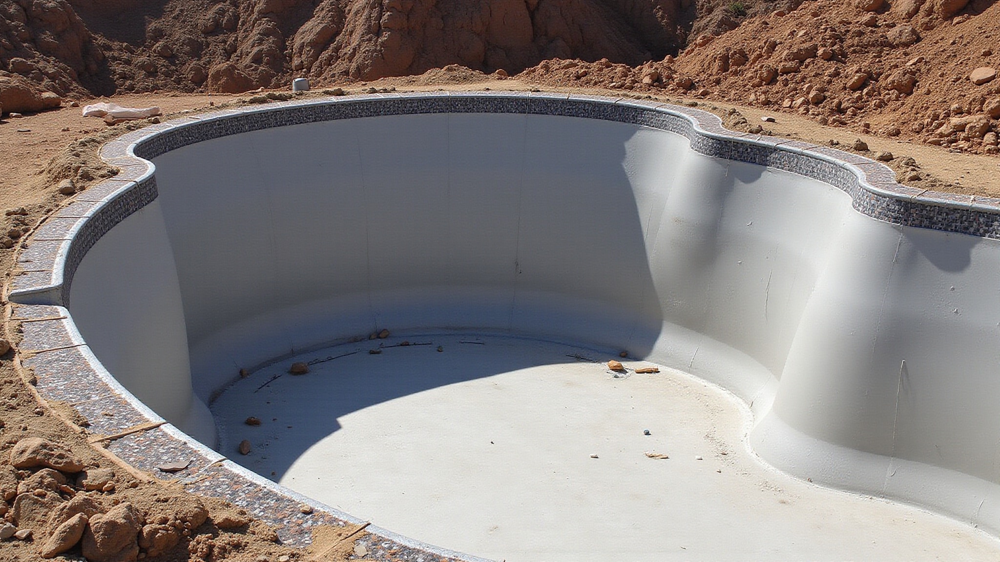 fiberglass vs gunite pool build