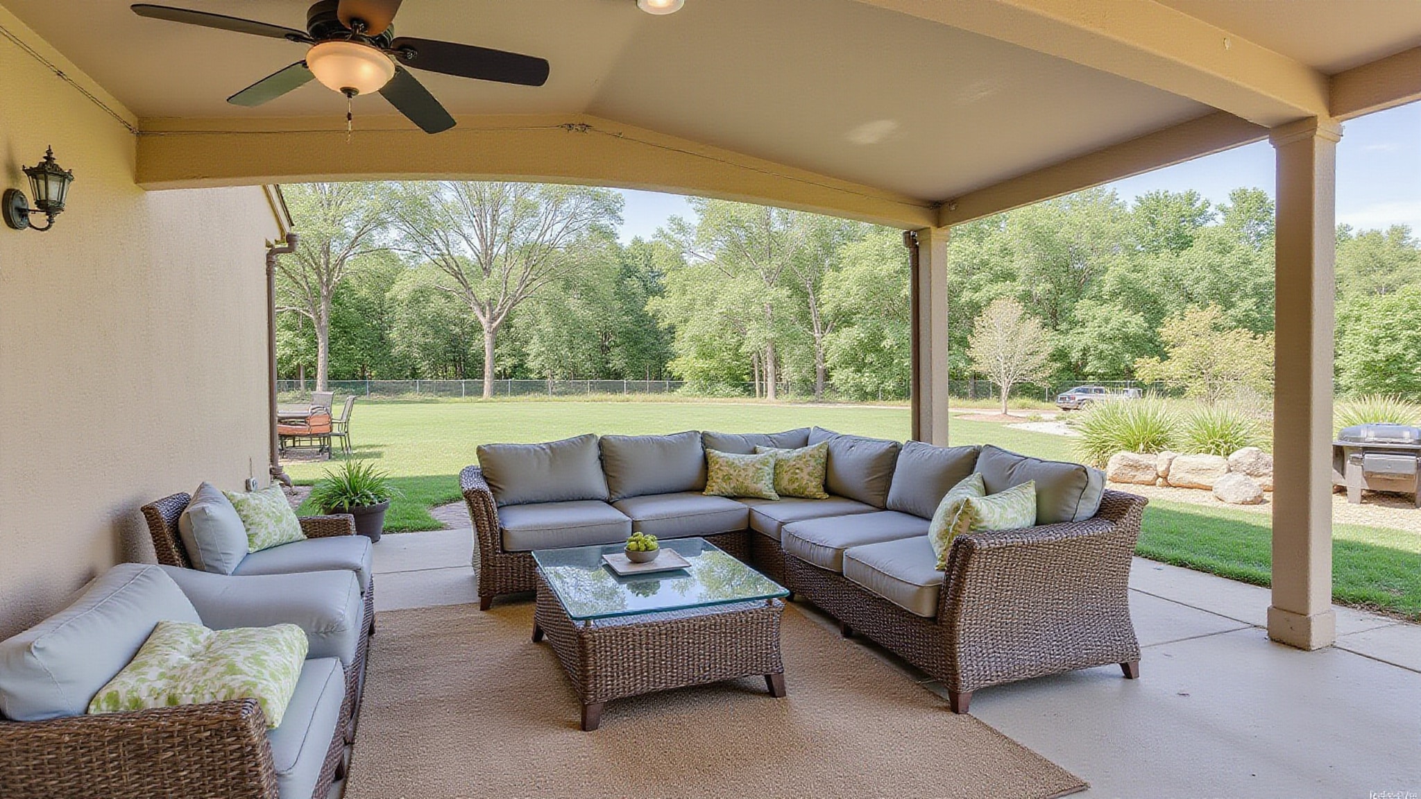 outdoor living space essentials
