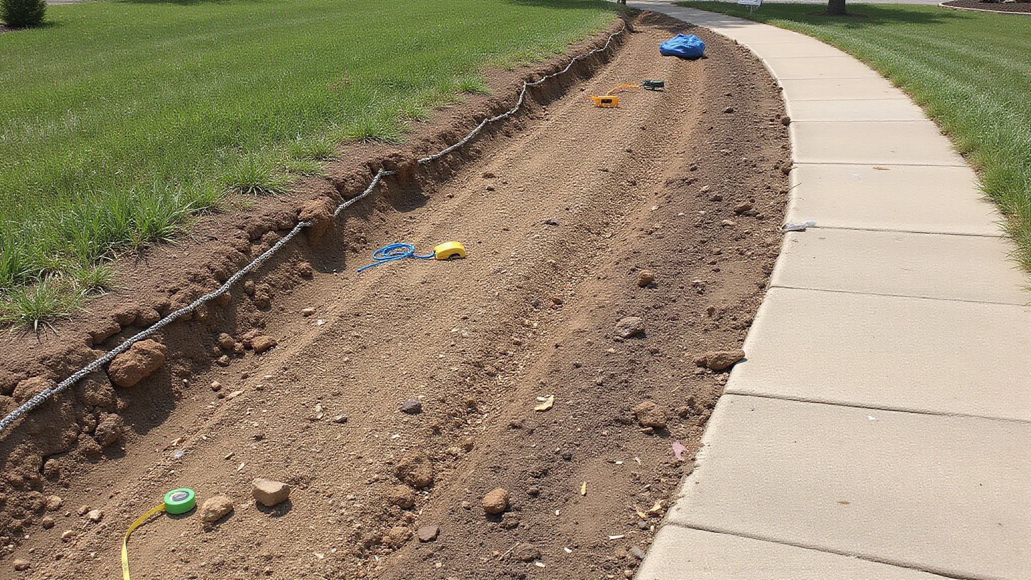 minimum wire burial depth guide