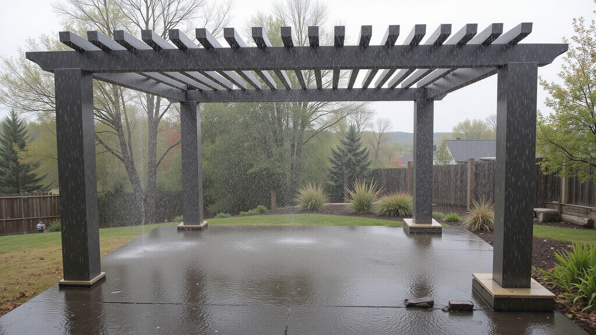 pergola lifespan by material